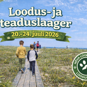 5. Loodus- ja teaduslaager 20.-24. juulil